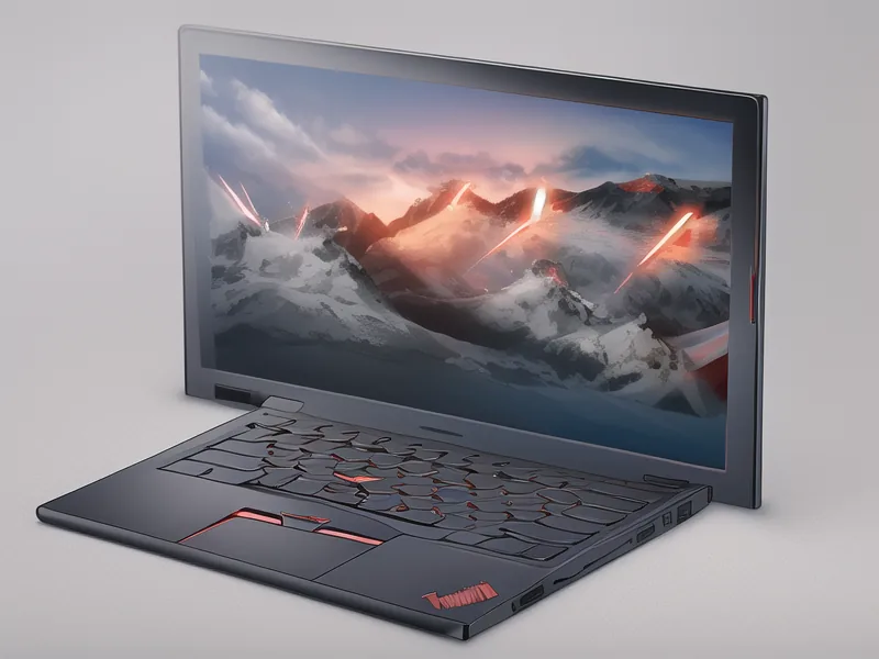 ThinkPad X1 Fold 3:折りたたみ式タブレ