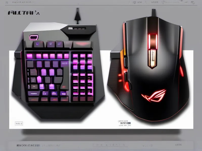 「ROG Falcata」75%分割キーボードの全貌をチェック