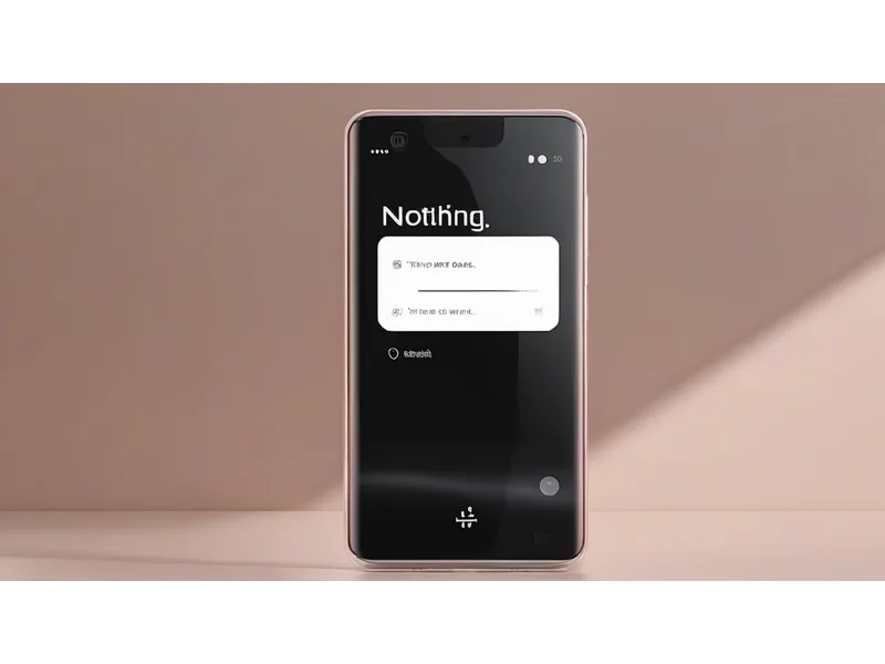 UIデザインにもNothingらしさを反映