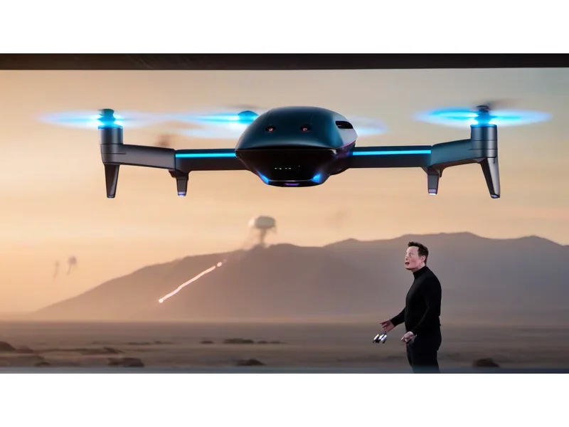 イーロン・マスクが音声制御ドローンに挑戦！SpaceXとxAIの新技術とは