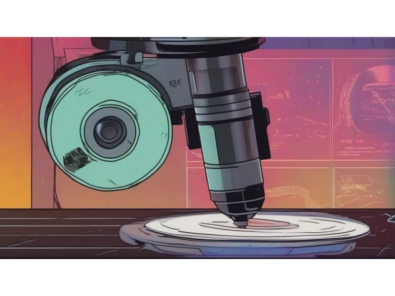 レーザーディスクの驚くべき世界を顕微鏡で発見